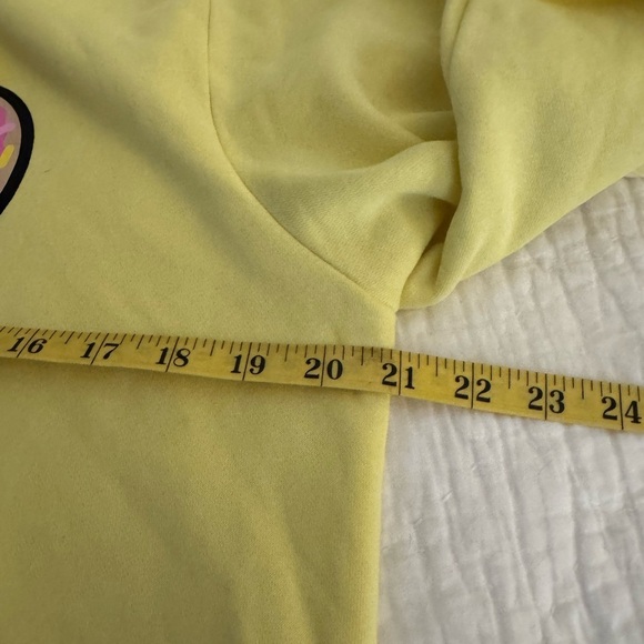 Tokidoki Gudetama Donatello OVER IT Hoodie in Yellow. Women's Size Small - Picture 6 of 10